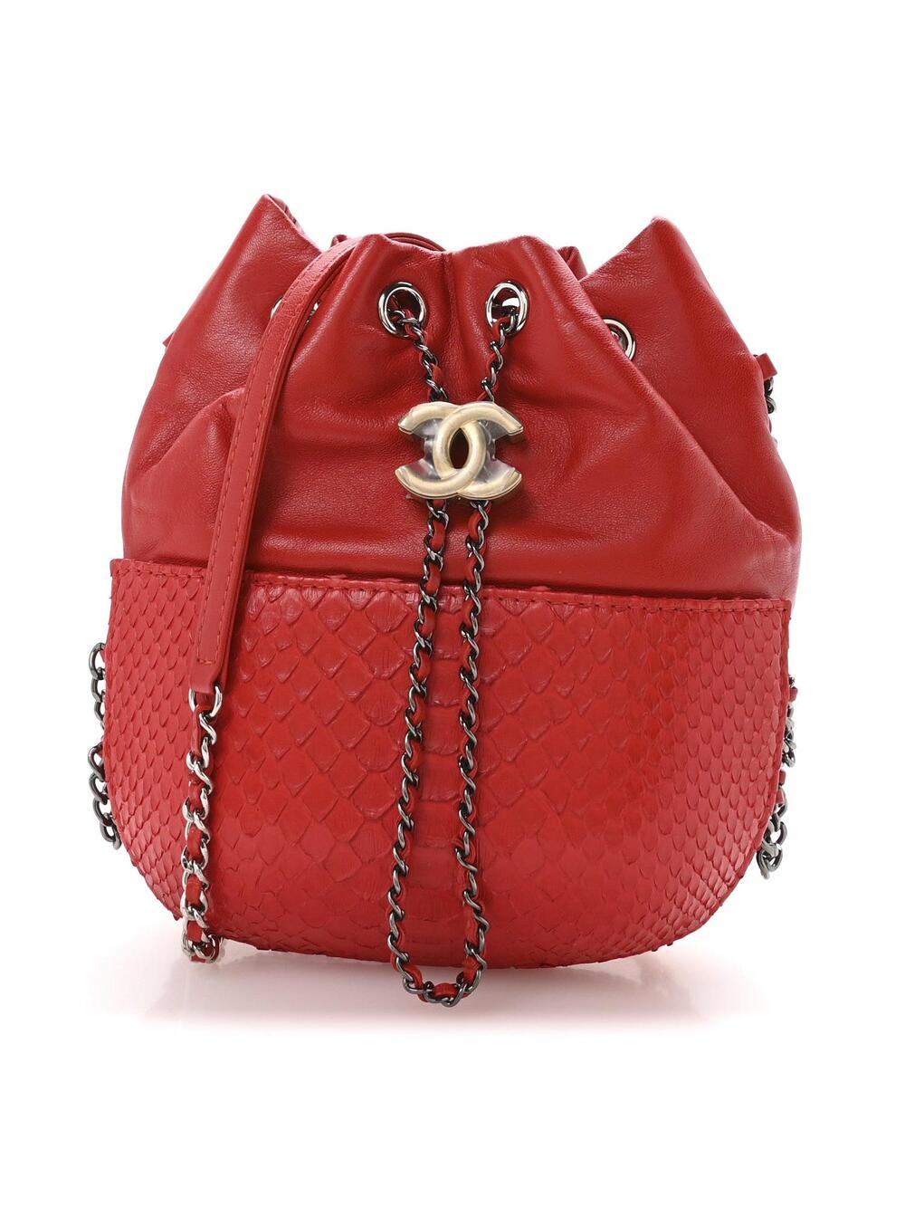 Chanel Snakeskin Calfskin Gabrielle #365911C24B